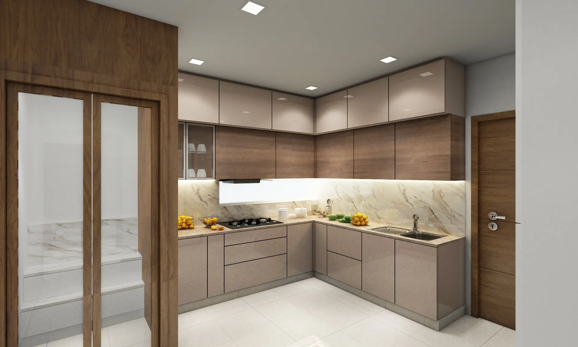 Luxury modular kitchen interior design Hyderabad – APSE Design